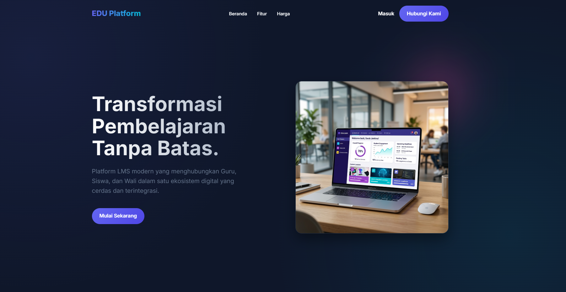 LMS-Sistem Manajemen Sekolah Terlengkap